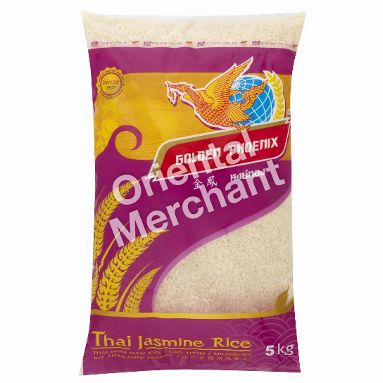 Golden Phoenix Thai Jasmine Rice 5kg - Oriental Merchant