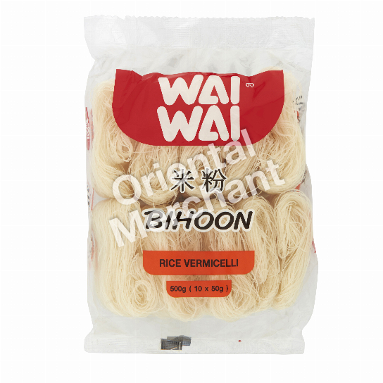 Wai Wai Brand Bihoon Rice Vermicelli 50gx10bundles