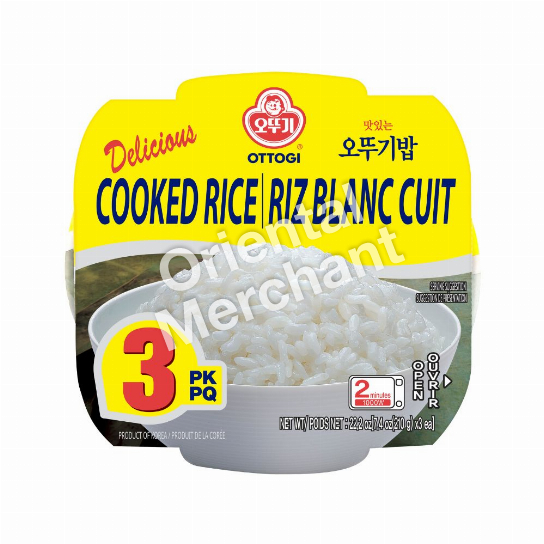 Ottogi Cooked Rice Original 3X210G