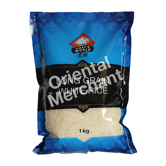 Chef's World Long Grain White Rice 1kg