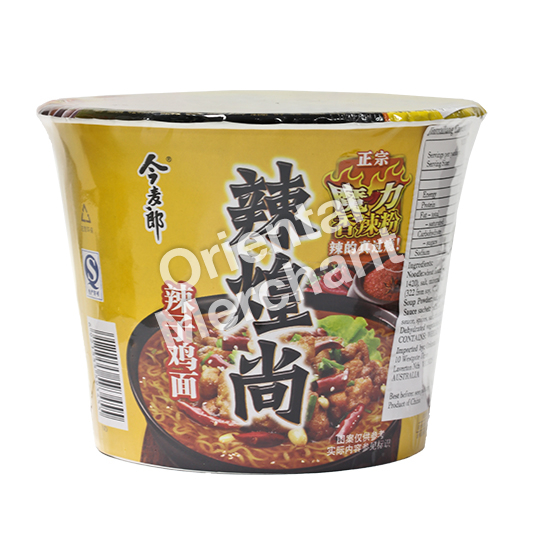 Jinmailang Emperor Bowl Noodle (Spicy Chicken Flavour) 118g