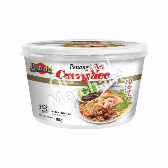 Ibumie Penang White Curry Mee Bowl Noodle 105g