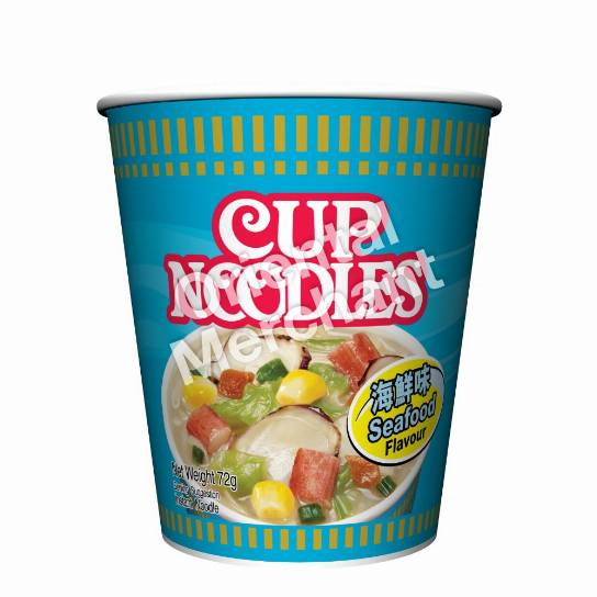 NISSIN CUP NOODLE SEAFOOD 72G