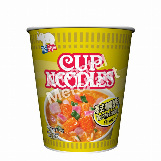 NISSIN CUP NOODLE TH CRAB CURRY 79G