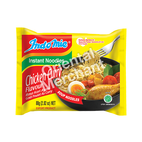 Indomie Instant Noodles (Chicken Curry Flavour) 80g