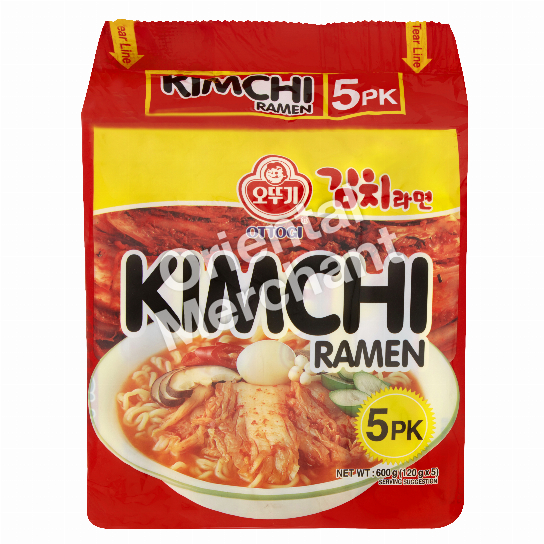 Ottogi Kimchi Ramen 120gx5packs