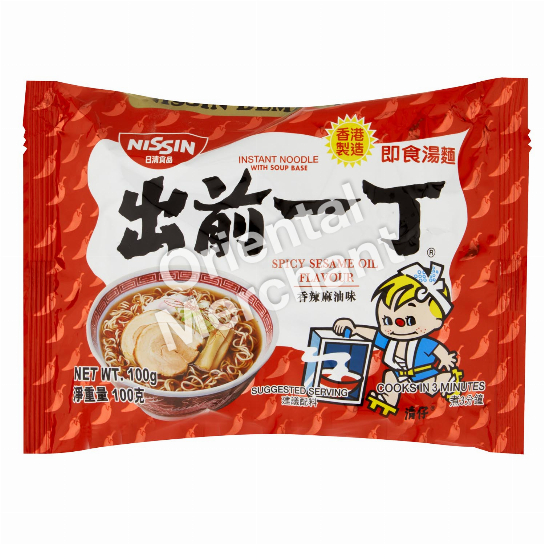 Nissin Instant Noodle (Spicy Sesame Oil Flavour) 100g