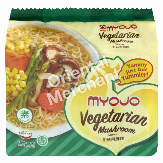Myojo Vegetarian Mushroom Noodles 80gx5packs