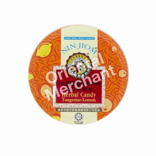 Nin Jiom Herbal Candy (Tangerine-Lemon) 60g