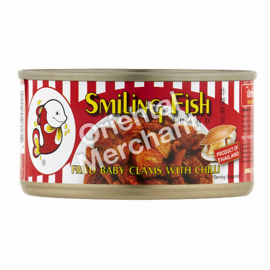 Smiling Fish Brand Fried Baby Clams with Chilli 70g