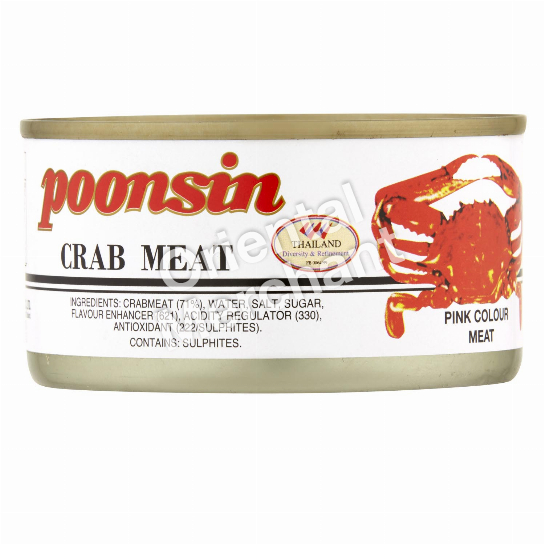 Poonsin Crab Meat (Pink Colour Meat) 170g