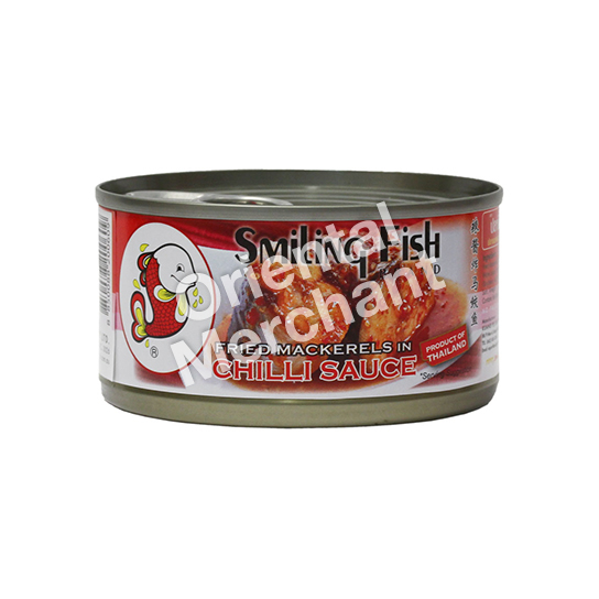 Smiling Fish Brand Fried Mackerels in Chilli Sauce 185g