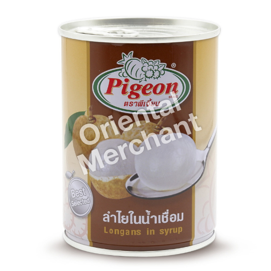 Pigeon Brand Longans in Syrup 565g