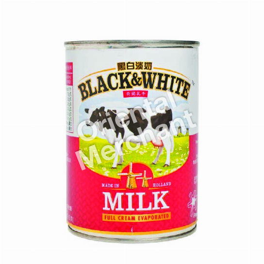 Black & White Full Cream Evaporated Milk 385mL