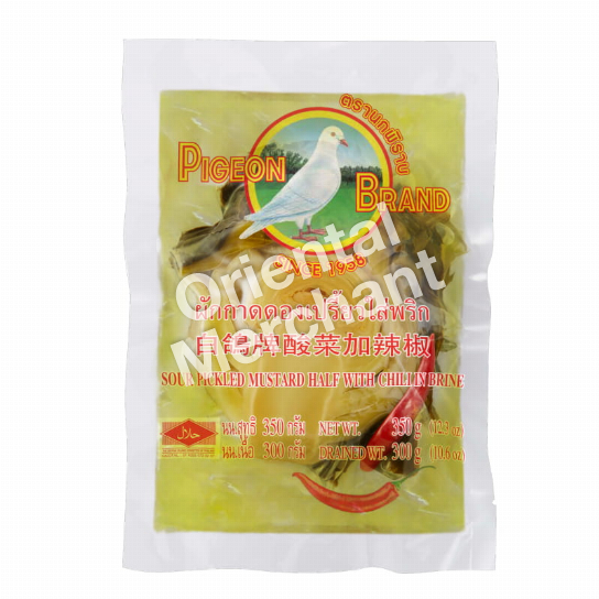 PB PICKLED MUSTARD WITH CHILLI 350G