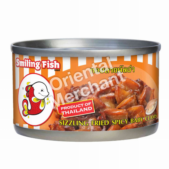 S/FISH BABY CLAMS SIZZLING SPCY 40G