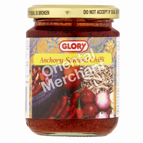 Glory Anchovy Sambal Chilli 250g
