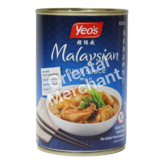 Yeo's Malaysian Curry Sauce (Mild) 400mL