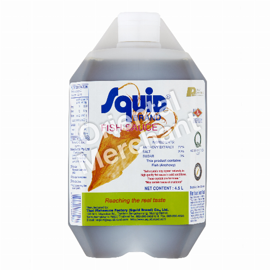 Squid Brand Fish Sauce 4.5L