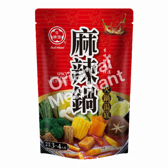BULLHEAD HOTPOT S/BASE SPICY 350G