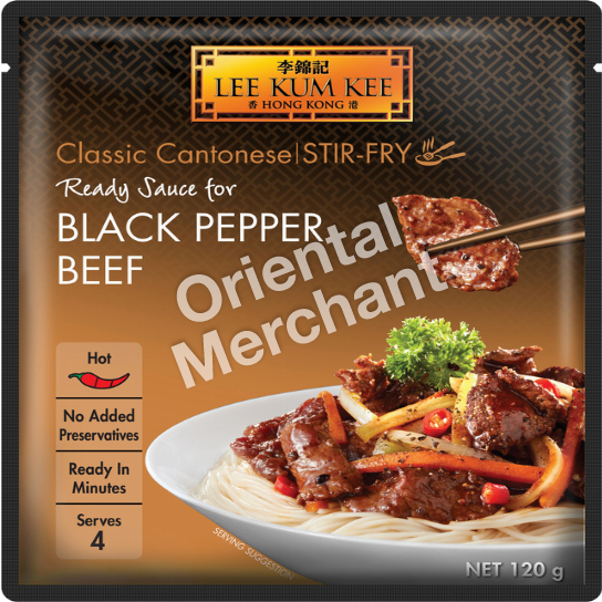 Lee Kum Kee Ready Sauce for Black Pepper Beef 120g