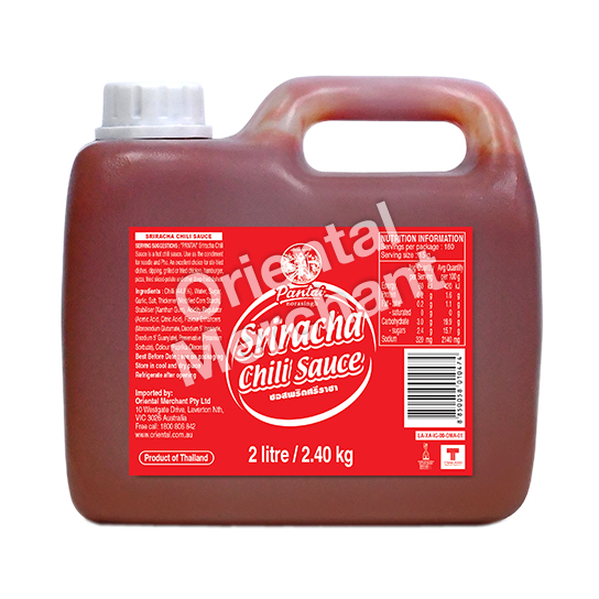 Pantai Sriracha Chili Sauce 2L