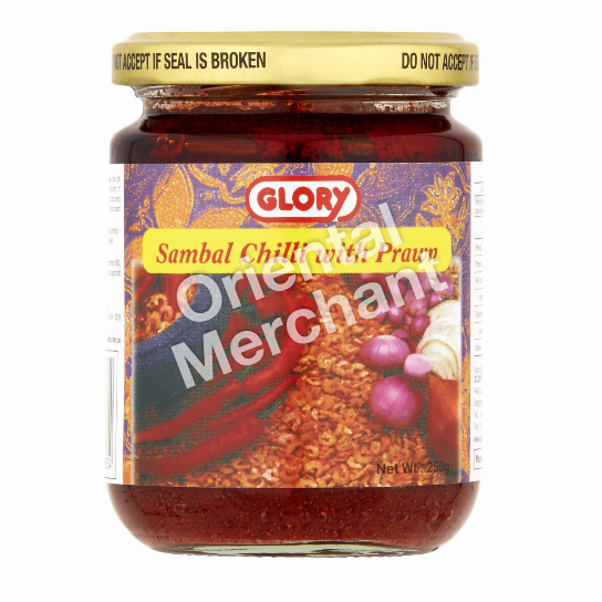 Glory Sambal Chilli with Prawn 250g