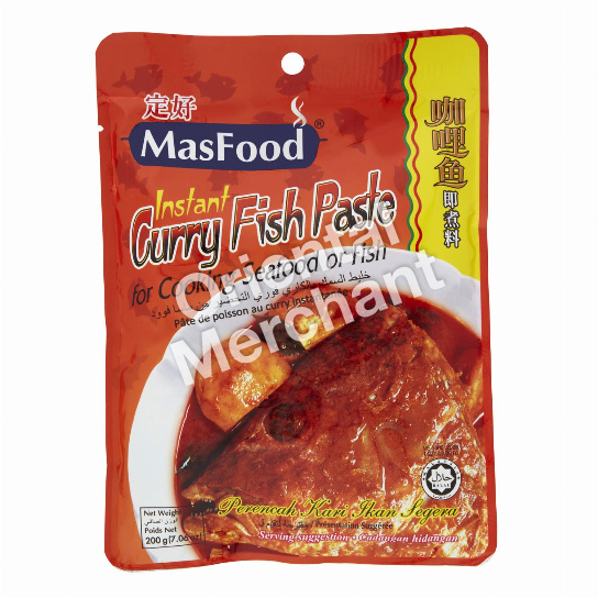 MasFood Instant Curry Fish Paste 200g