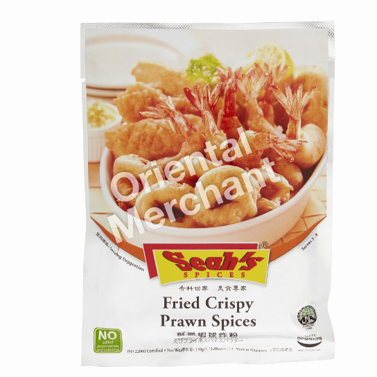 Seah's Fried Crispy Prawn Spices 110g