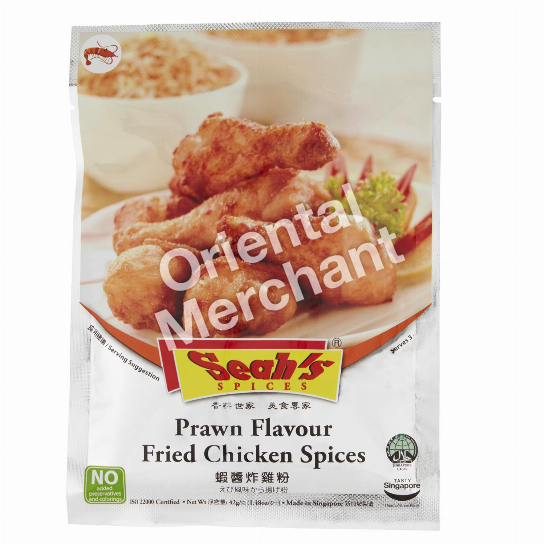 Seah's Prawn Flavour Fried Chicken Spices 42g
