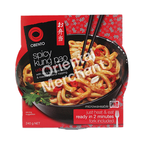 Obento Spicy Kung Pao Udon Noodle Bowl 240g