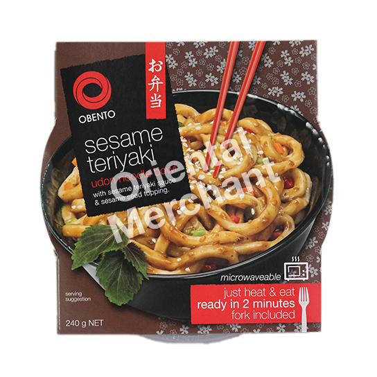 Obento Sesame Teriyaki Udon Noodle Bowl 240g