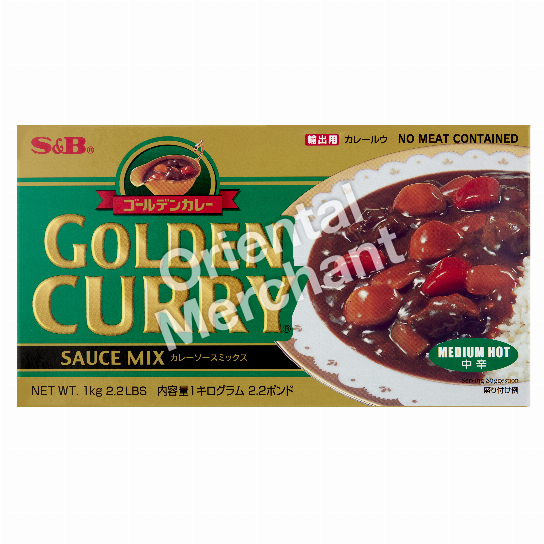S&B Golden Curry (Medium Hot) 1kg