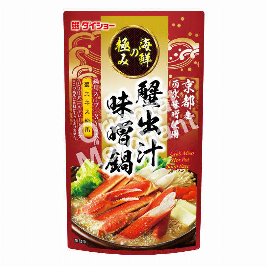 Daisho Miso Hot Pot Soup Base with Crab Flavour 750G
