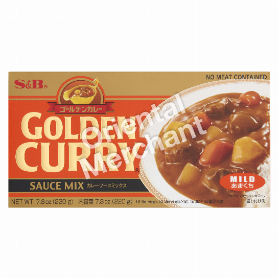 S&B Golden Curry (Mild) 220g