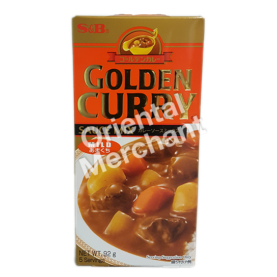 S&B Golden Curry (Mild) 92g