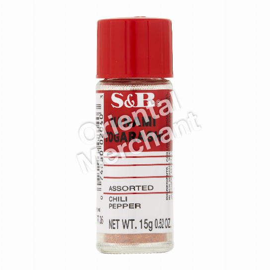 S&B Assorted Chili Pepper (Nanami Togarashi) 15g