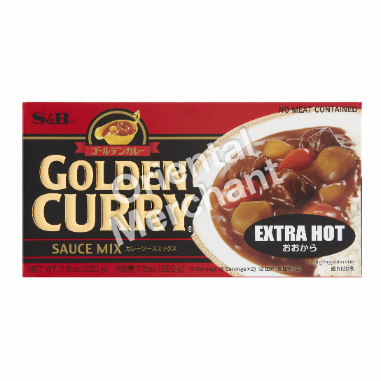 S&B Golden Curry (Extra Hot) 220g
