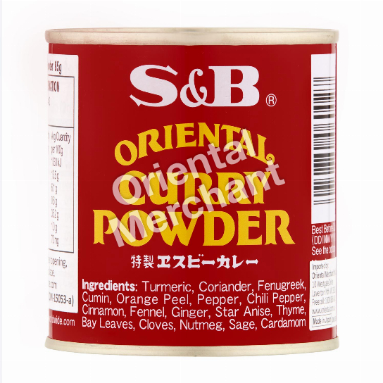 S&B Oriental Curry Powder 85g