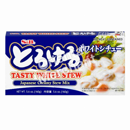 S&B TASTY WHITE STEW MIX 160G