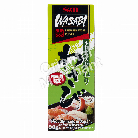 S&B Prepared Wasabi in Tube 90g