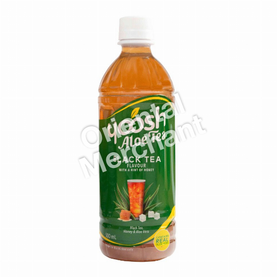 Yoosh Aloe Tea Black Tea Flavour with A Hint of Honey 500mL