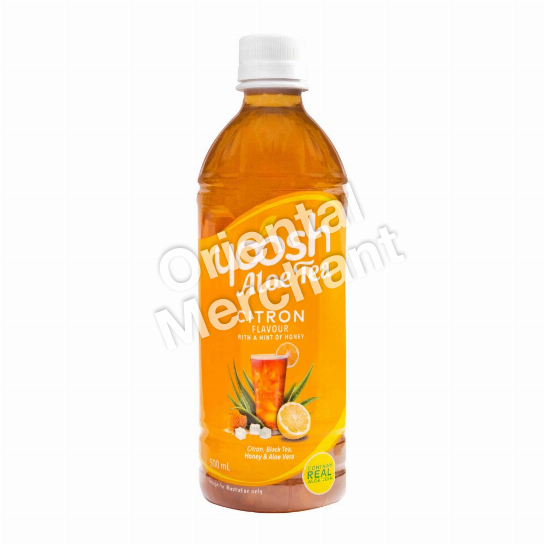 Yoosh Aloe Tea Citron Flavour with A Hint of Honey 500mL
