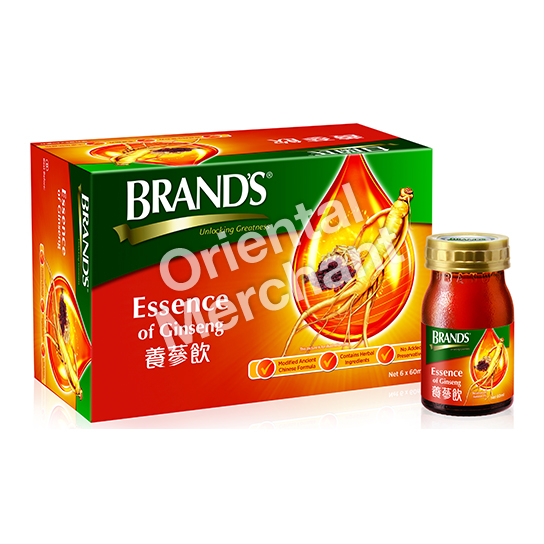 BRAND'S Essence of Ginseng 6x60mL