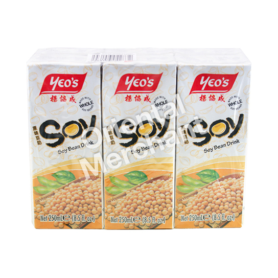 Yeo's Soy Bean Drink 250mLx6packs