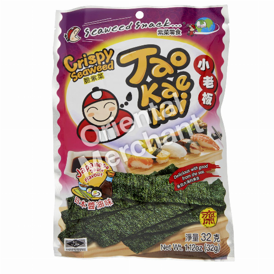 Tao Kae Noi Crispy Seaweed (Japanese Sauce Flavour) 32g