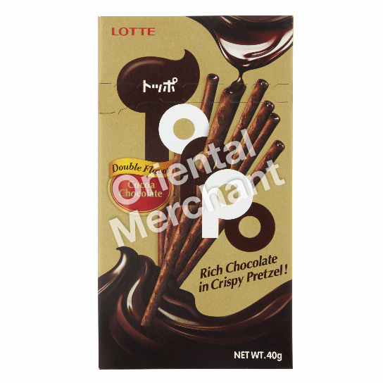 Lotte Toppo Cocoa Chocolate 40g