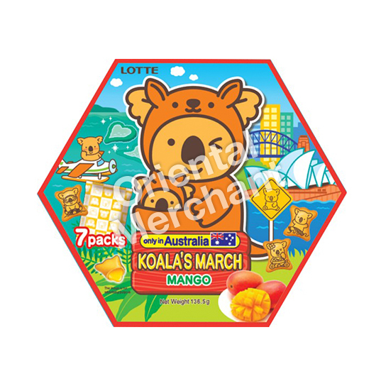 Lotte Koala's March Mango 136.5g