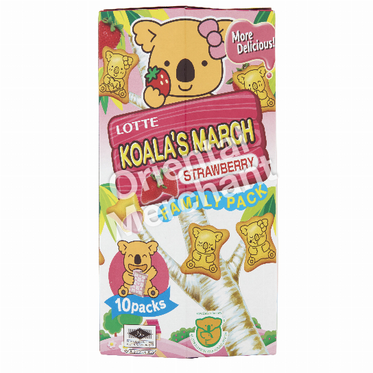 Lotte Koala's March Strawberry 195g