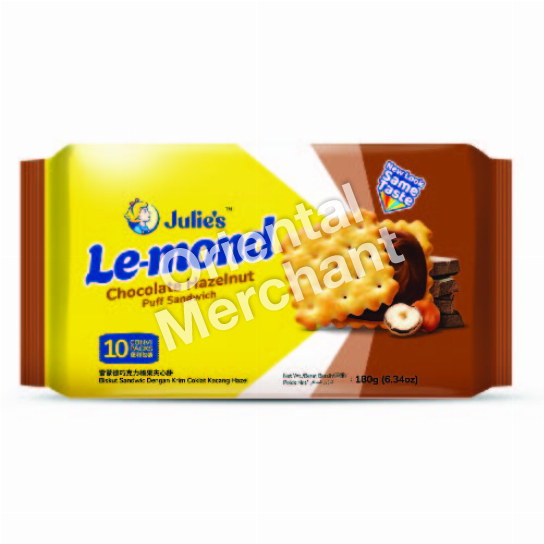 Julie's Le-mond Puff Sandwich (Chocolate Hazelnut Cream) 180g